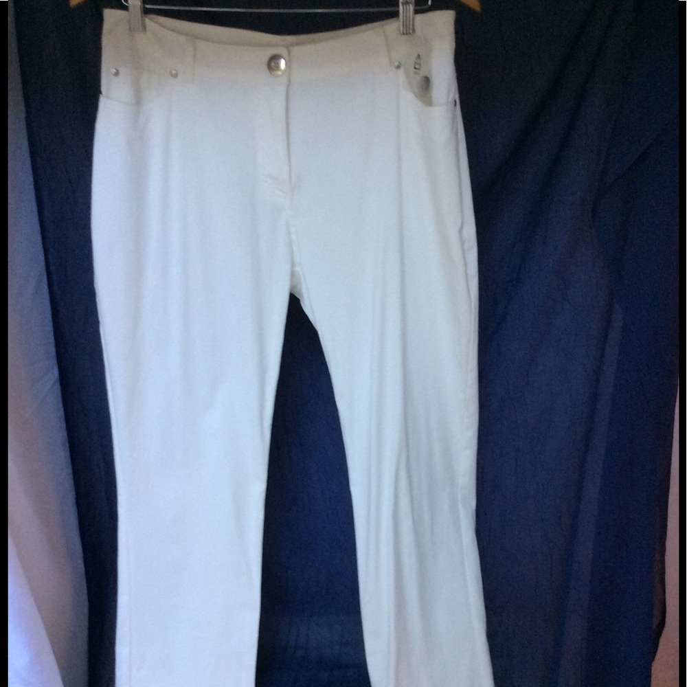 NWT white dress pants.